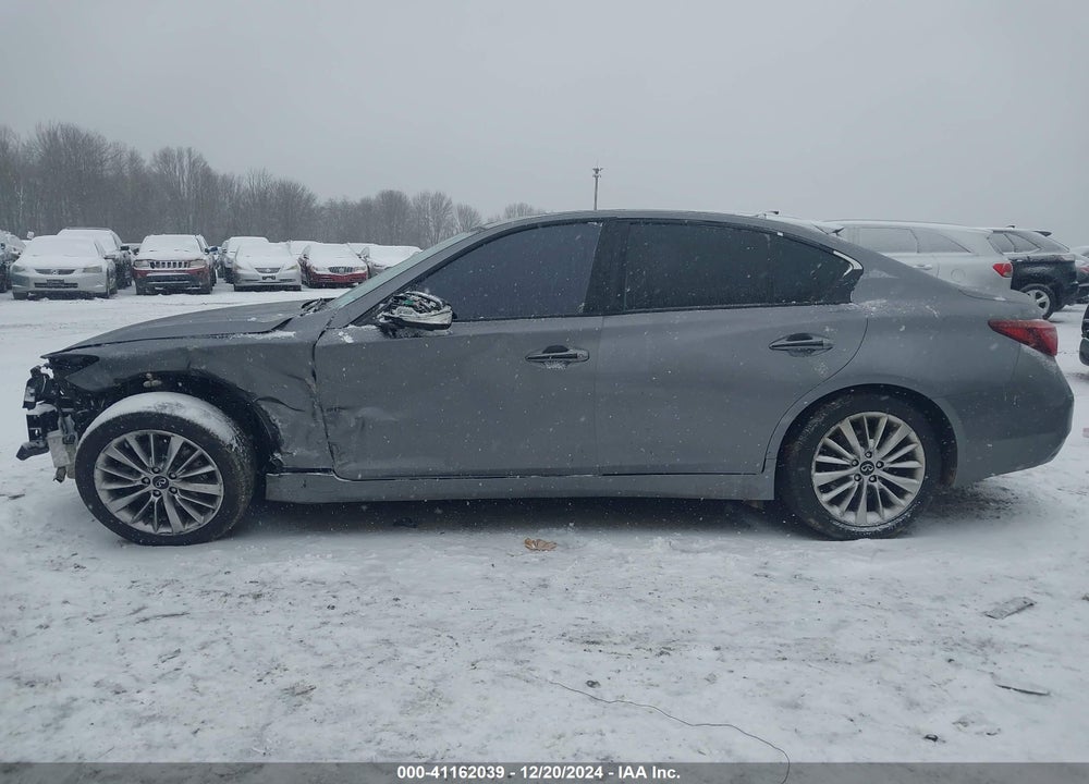 2021 INFINITI Q50 LUXE AWD VIN: JN1EV7BR4MM751549