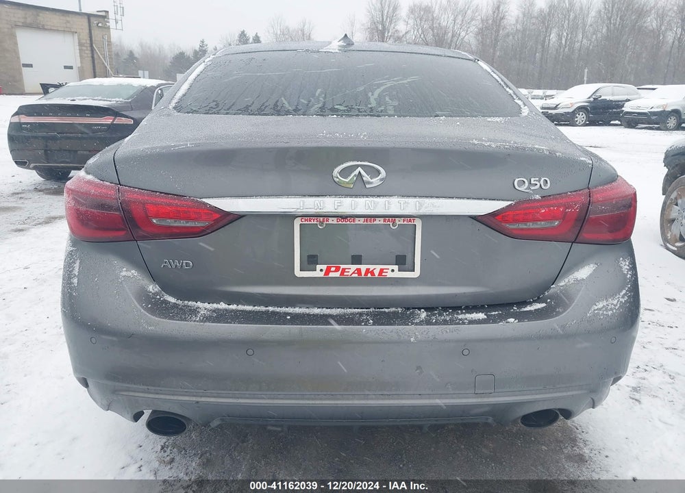 2021 INFINITI Q50 LUXE AWD VIN: JN1EV7BR4MM751549