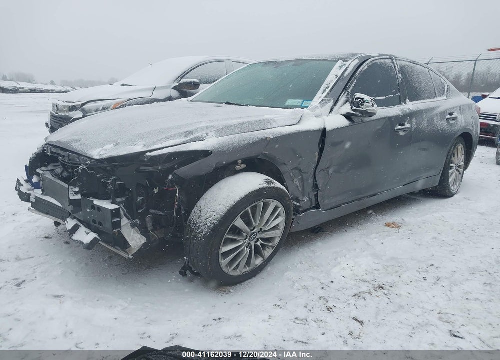 2021 INFINITI Q50 LUXE AWD VIN: JN1EV7BR4MM751549