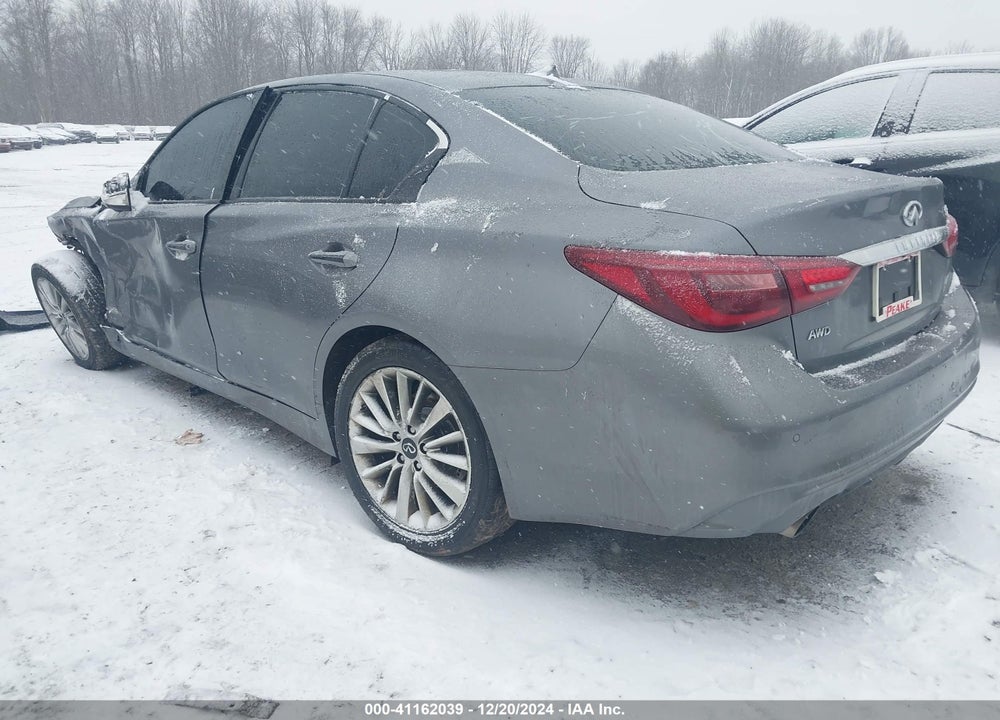 2021 INFINITI Q50 LUXE AWD VIN: JN1EV7BR4MM751549
