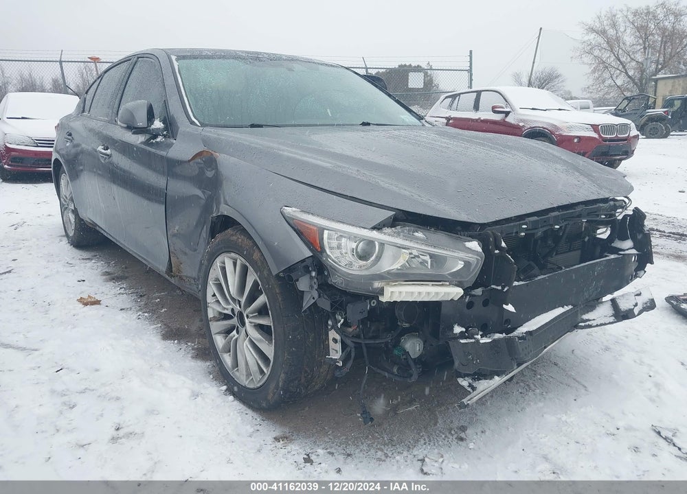 2021 INFINITI Q50 LUXE AWD VIN: JN1EV7BR4MM751549