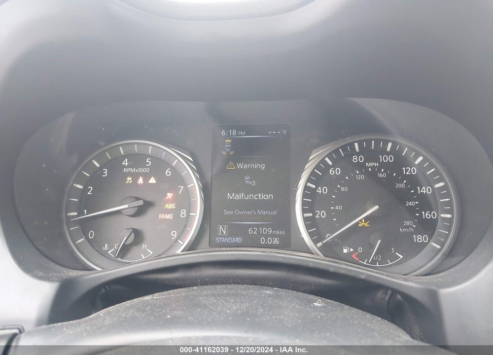 2021 INFINITI Q50 LUXE AWD VIN: JN1EV7BR4MM751549