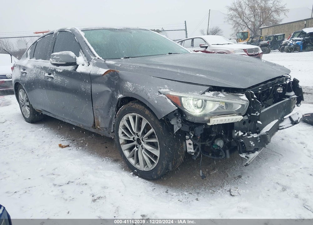 2021 INFINITI Q50 LUXE AWD VIN: JN1EV7BR4MM751549