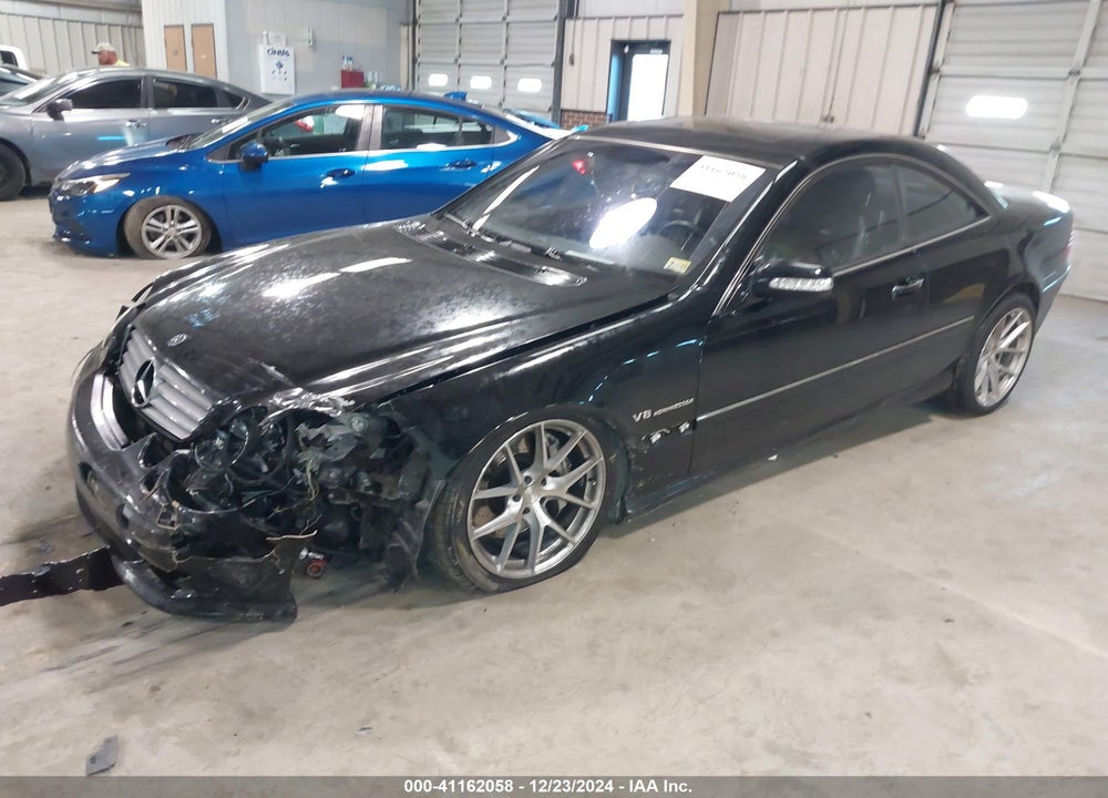 2003 MERCEDES-BENZ CL 55 AMG VIN: WDBPJ74J83A037138