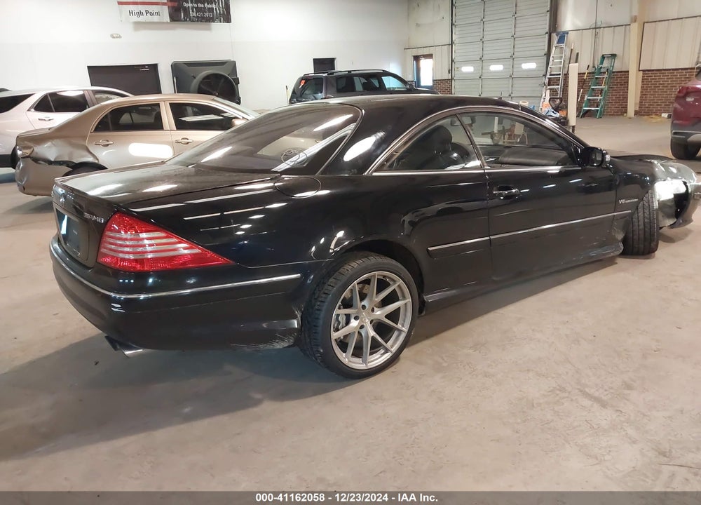 2003 MERCEDES-BENZ CL 55 AMG VIN: WDBPJ74J83A037138