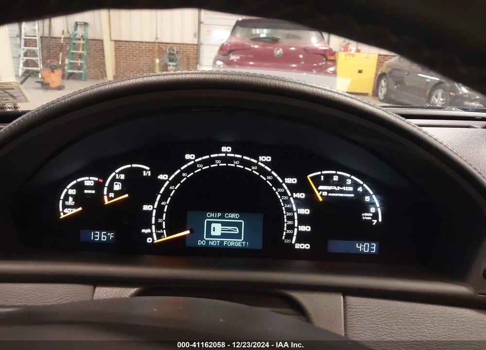 2003 MERCEDES-BENZ CL 55 AMG VIN: WDBPJ74J83A037138