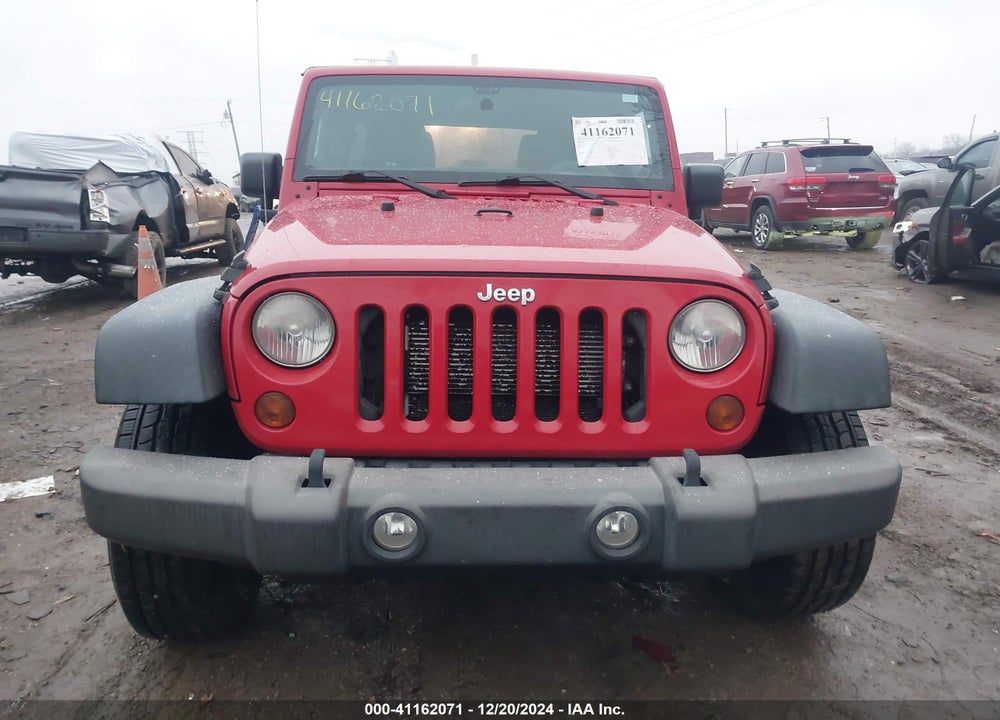 2012 JEEP WRANGLER UNLIMITED SPORT VIN: 1C4BJWDG6CL215093