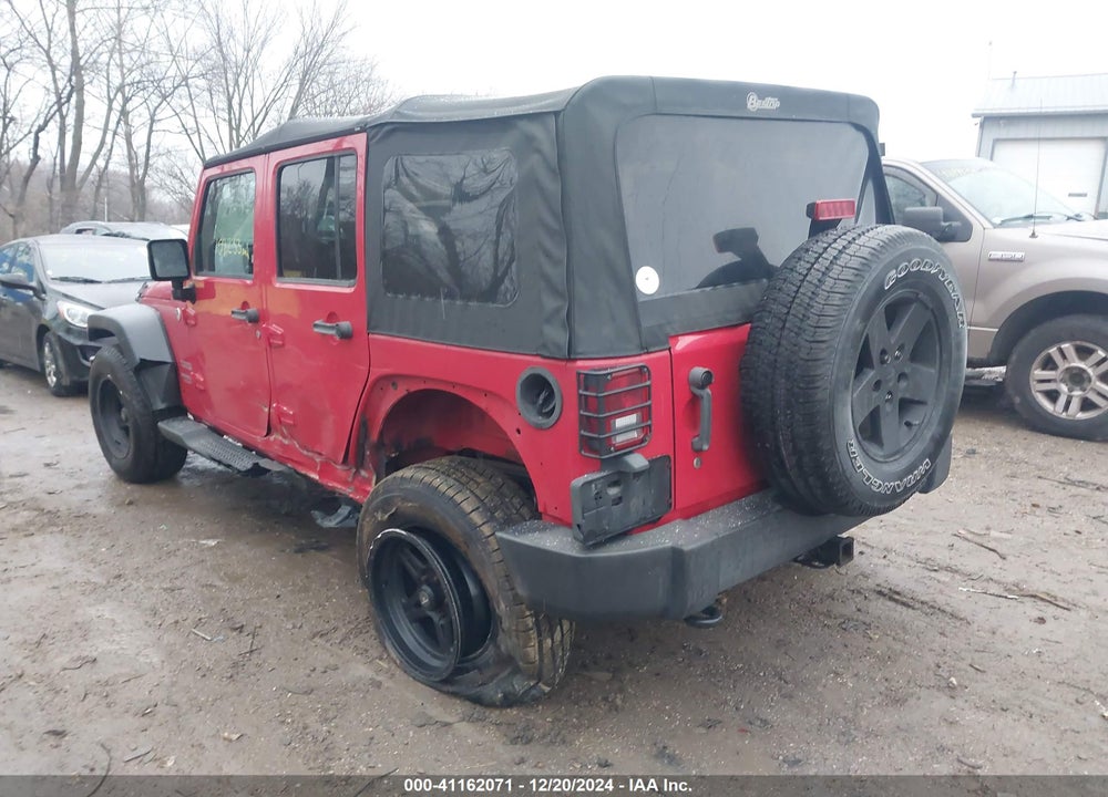 2012 JEEP WRANGLER UNLIMITED SPORT VIN: 1C4BJWDG6CL215093