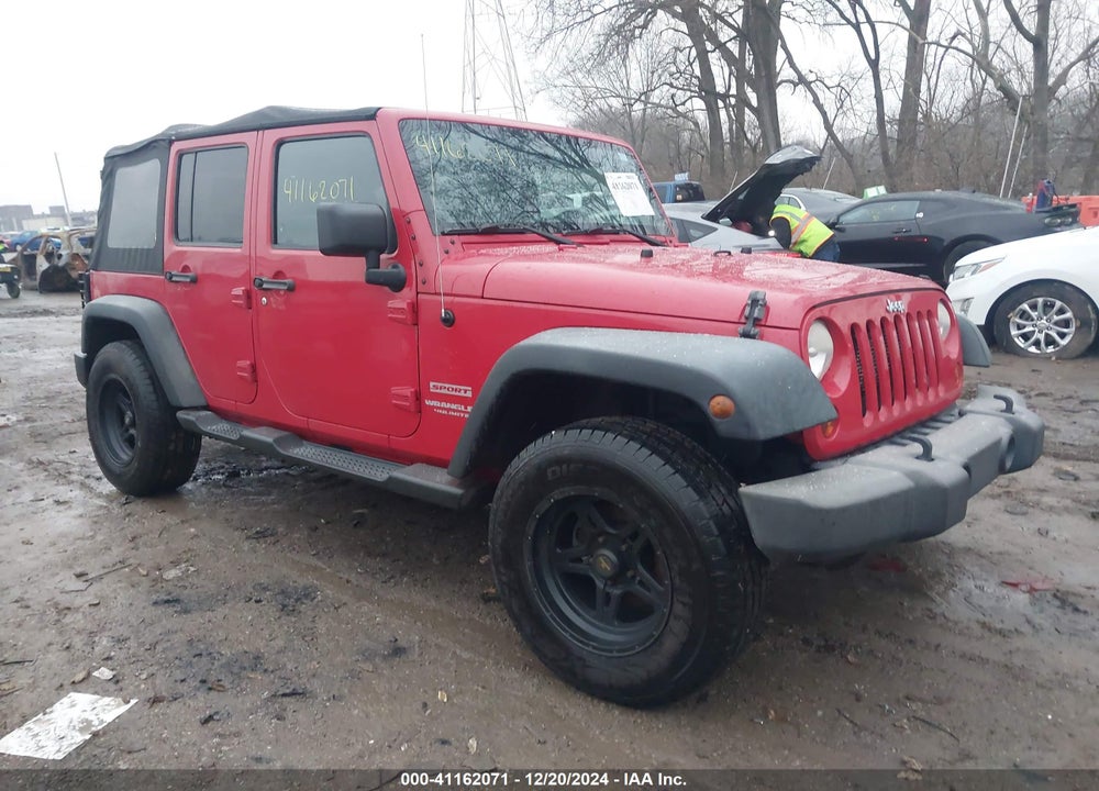 2012 JEEP WRANGLER UNLIMITED SPORT VIN: 1C4BJWDG6CL215093