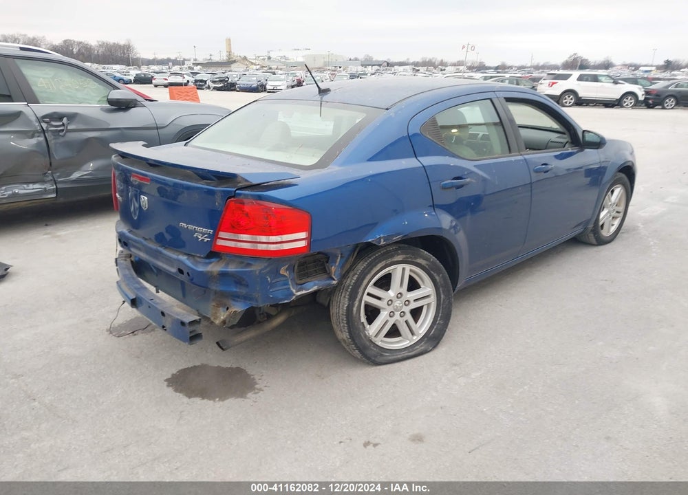 2010 DODGE AVENGER R/T VIN: 1B3CC5FB8AN179694