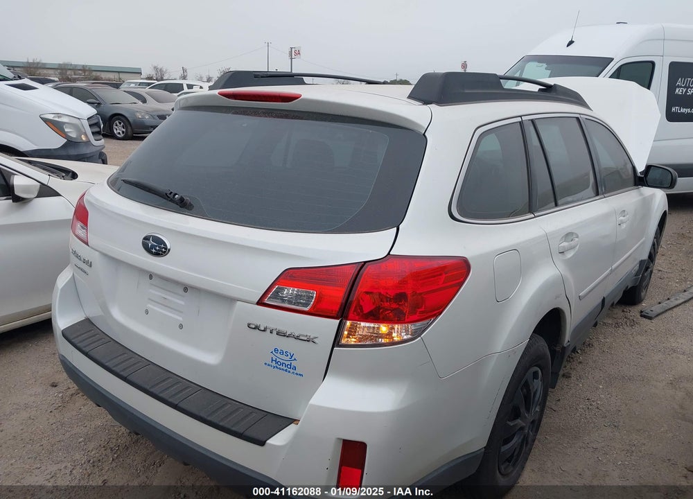 2012 SUBARU OUTBACK 2.5I VIN: 4S4BRCAC4C3237839
