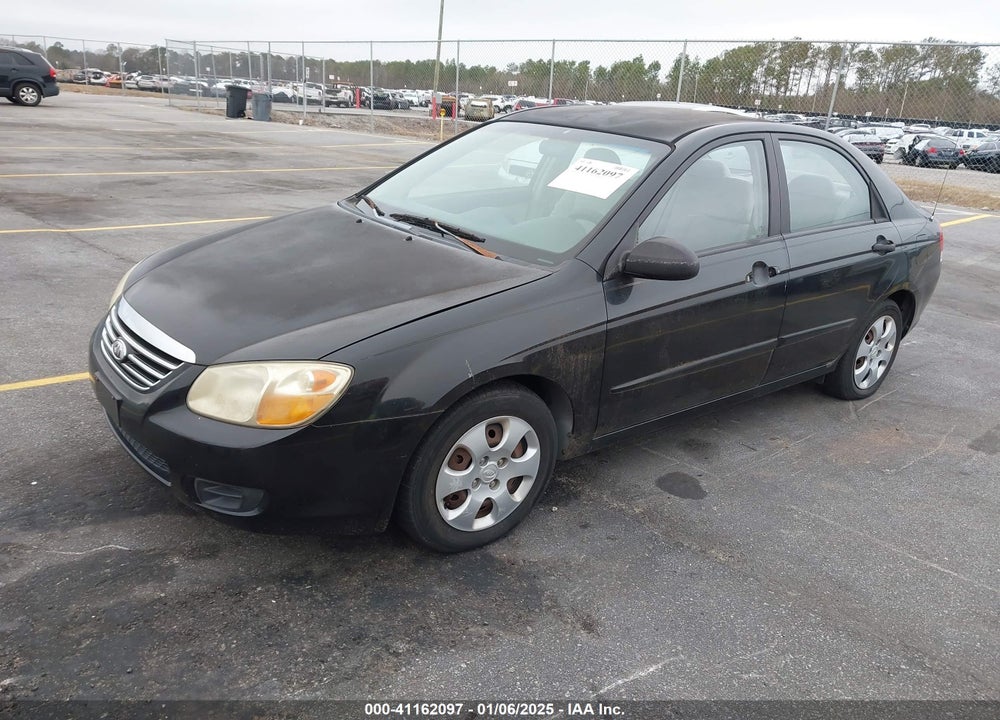 2007 KIA SPECTRA EX VIN: KNAFE121675380771