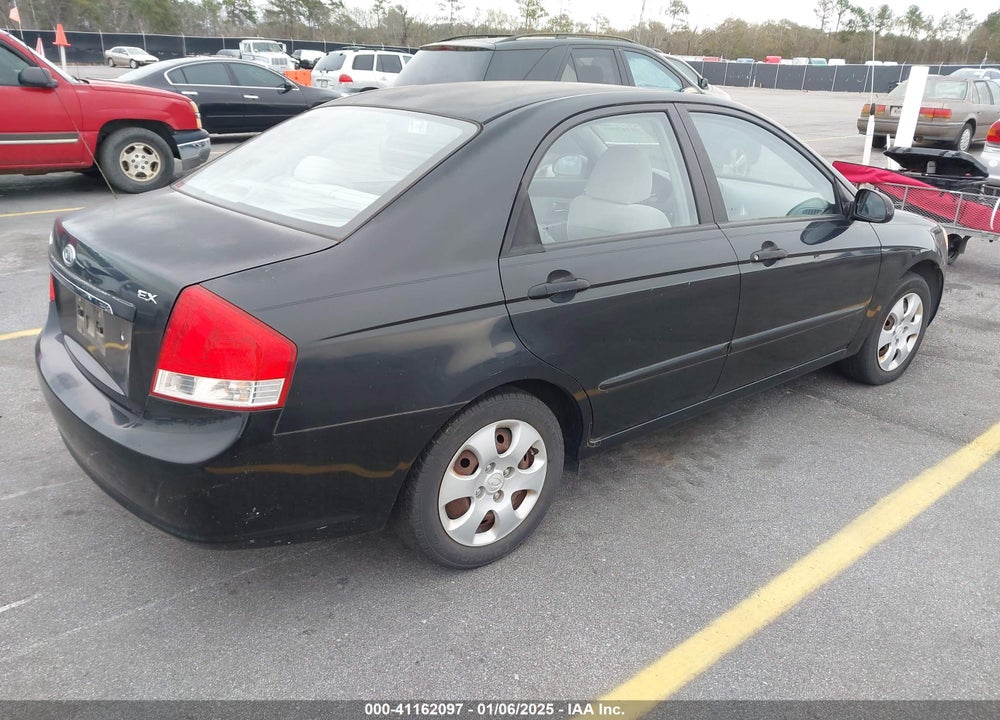 2007 KIA SPECTRA EX VIN: KNAFE121675380771