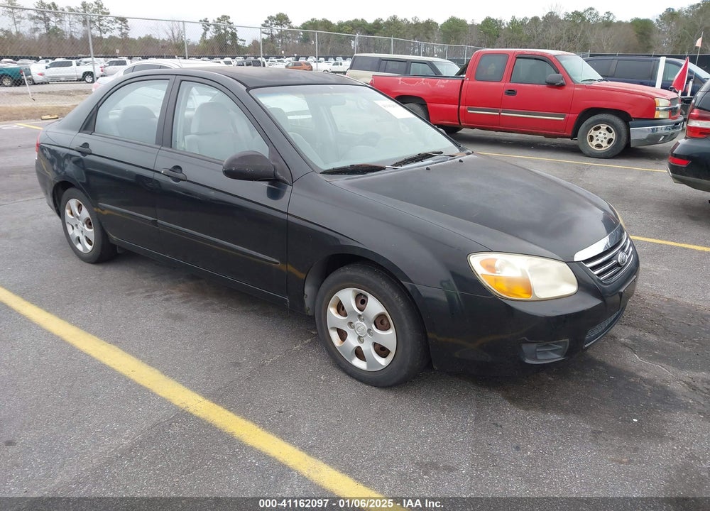 2007 KIA SPECTRA EX VIN: KNAFE121675380771