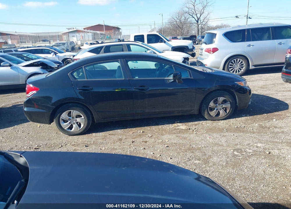 2014 HONDA CIVIC VIN: 19XFB2F51EE077462