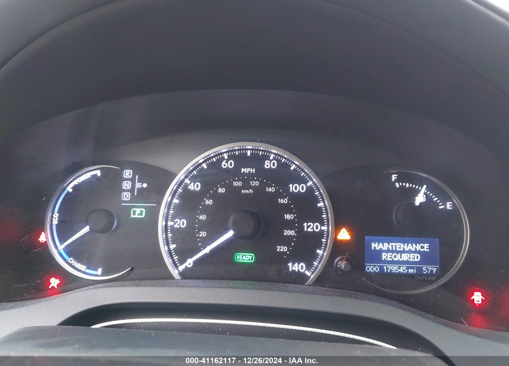 2016 LEXUS CT 200H VIN: JTHKD5BH3G2270690