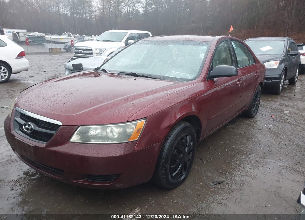 2007 HYUNDAI SONATA GLS VIN: 5NPET46C87H231781