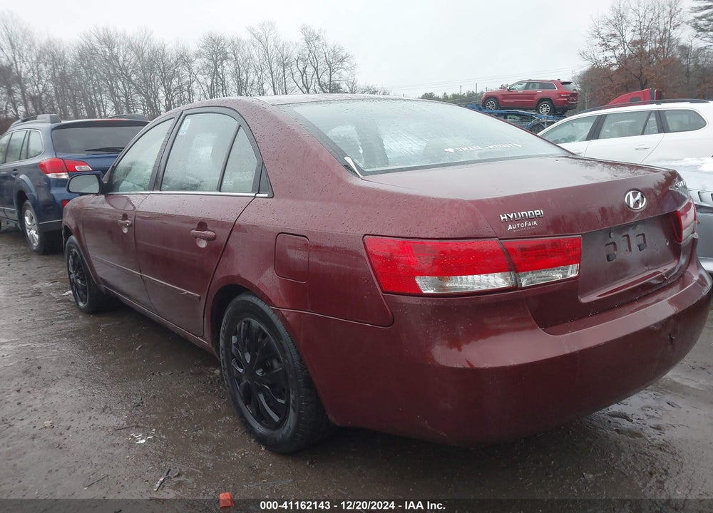2007 HYUNDAI SONATA GLS VIN: 5NPET46C87H231781