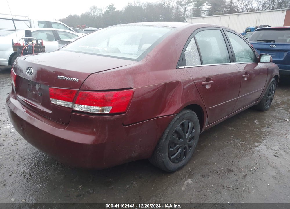 2007 HYUNDAI SONATA GLS VIN: 5NPET46C87H231781