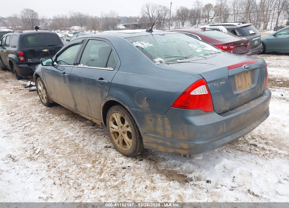 2012 FORD FUSION SE VIN: 3FAHP0HA9CR317006