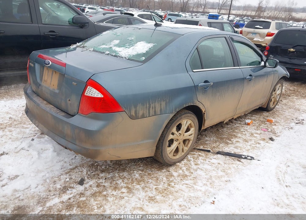 2012 FORD FUSION SE VIN: 3FAHP0HA9CR317006