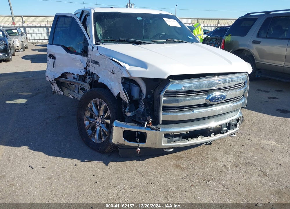 2017 FORD F-150 LARIAT VIN: 1FTEW1EF3HKE10993