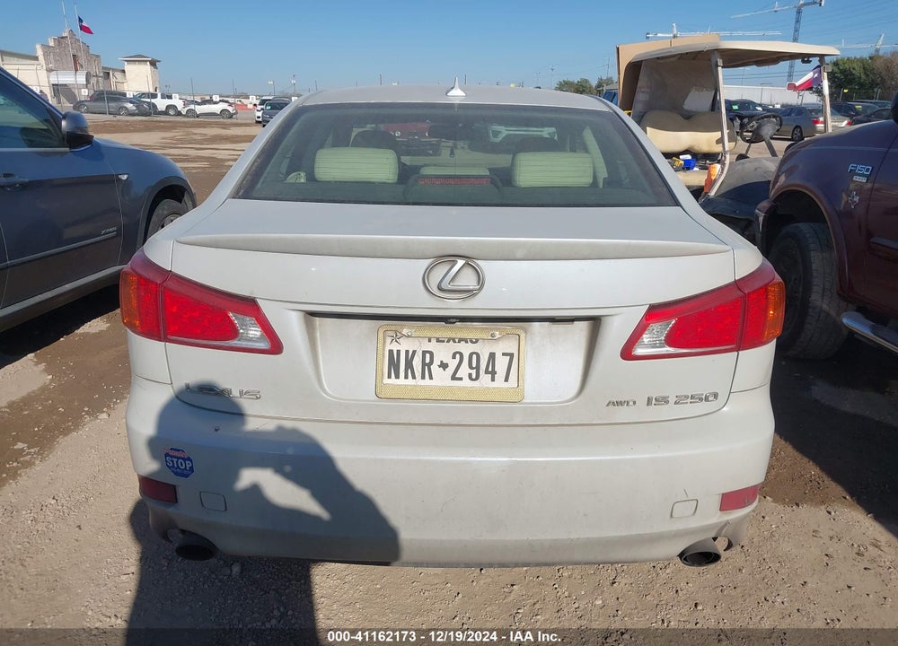 2009 LEXUS IS 250 VIN: JTHCK262795035354