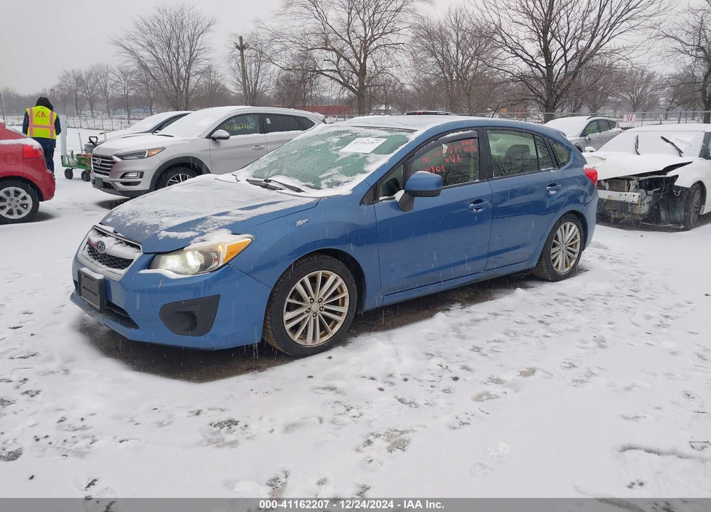2014 SUBARU IMPREZA VIN: JF1GPAD69E8213574