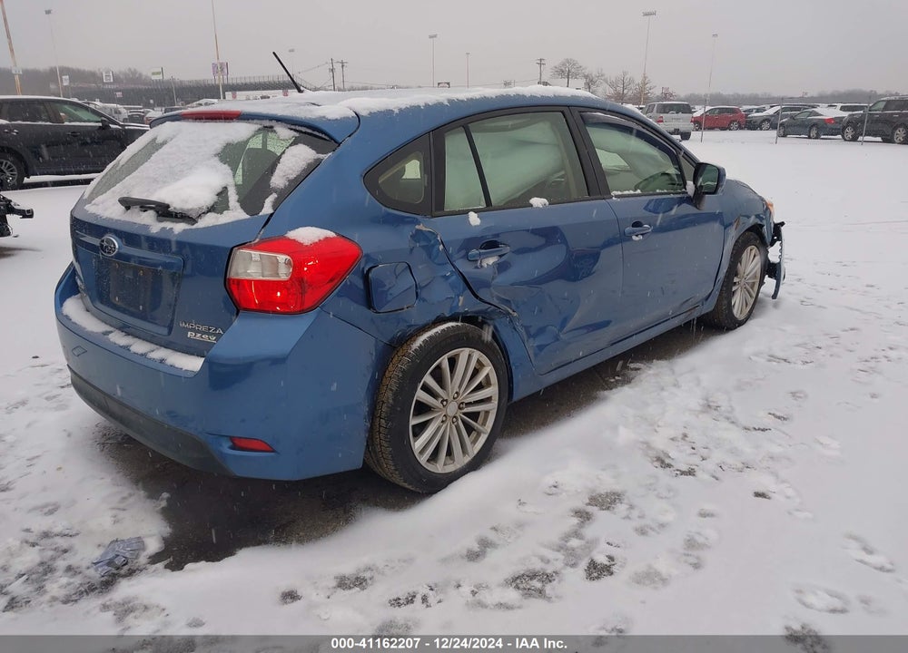 2014 SUBARU IMPREZA VIN: JF1GPAD69E8213574