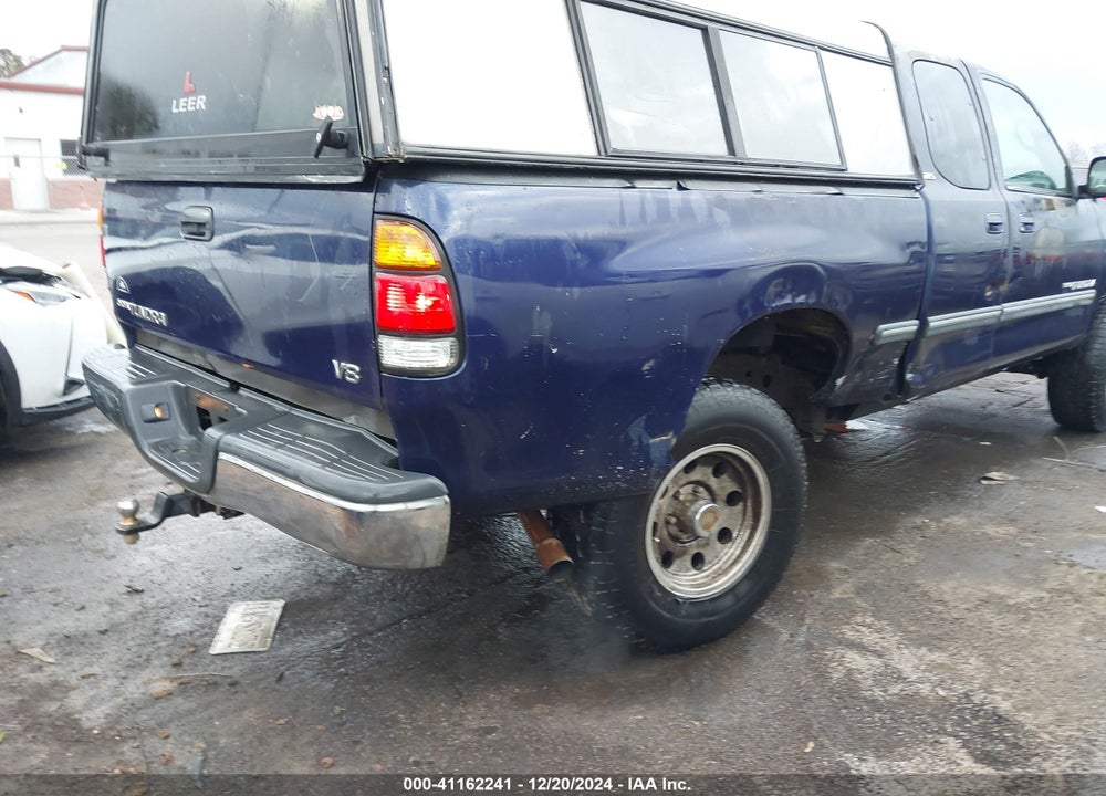 2000 TOYOTA TUNDRA SR5 V8 VIN: 5TBRT3417YS061009