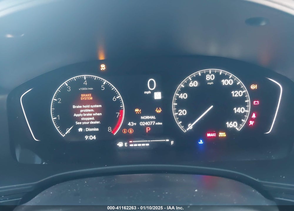 2024 HONDA CIVIC VIN: 2HGFE2F59RH518774