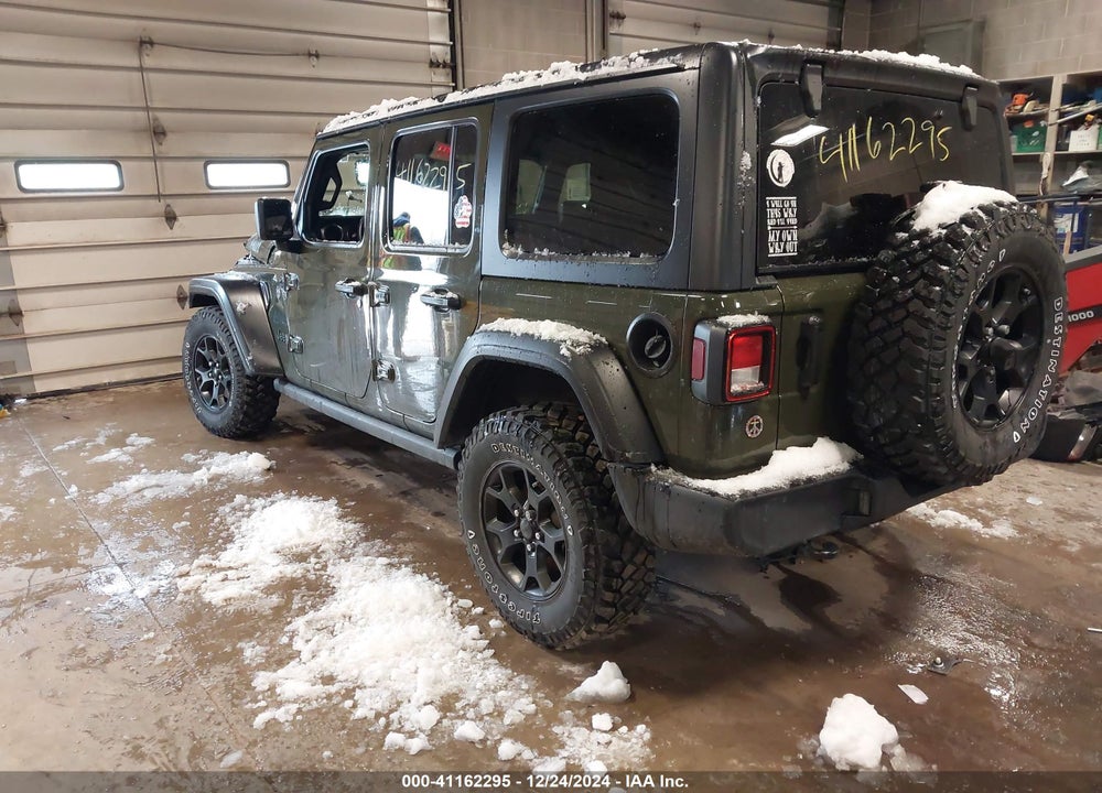 2021 JEEP WRANGLER UNLIMITED WILLYS VIN: 1C4HJXDNXMW612739