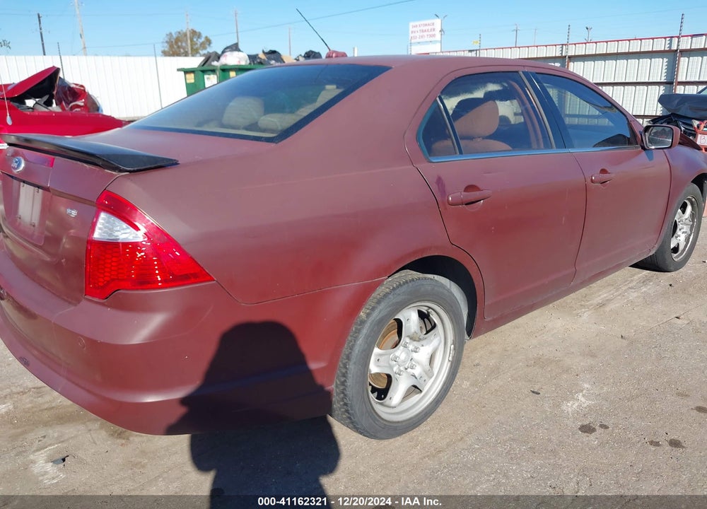 2011 FORD FUSION SE VIN: 3FAHP0HA1BR133886