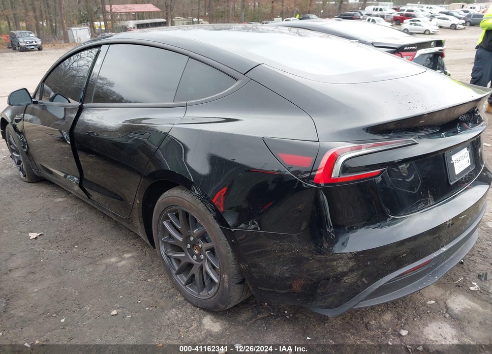 2024 TESLA MODEL 3 REAR-WHEEL DRIVE VIN: 5YJ3E1EA8RF732543