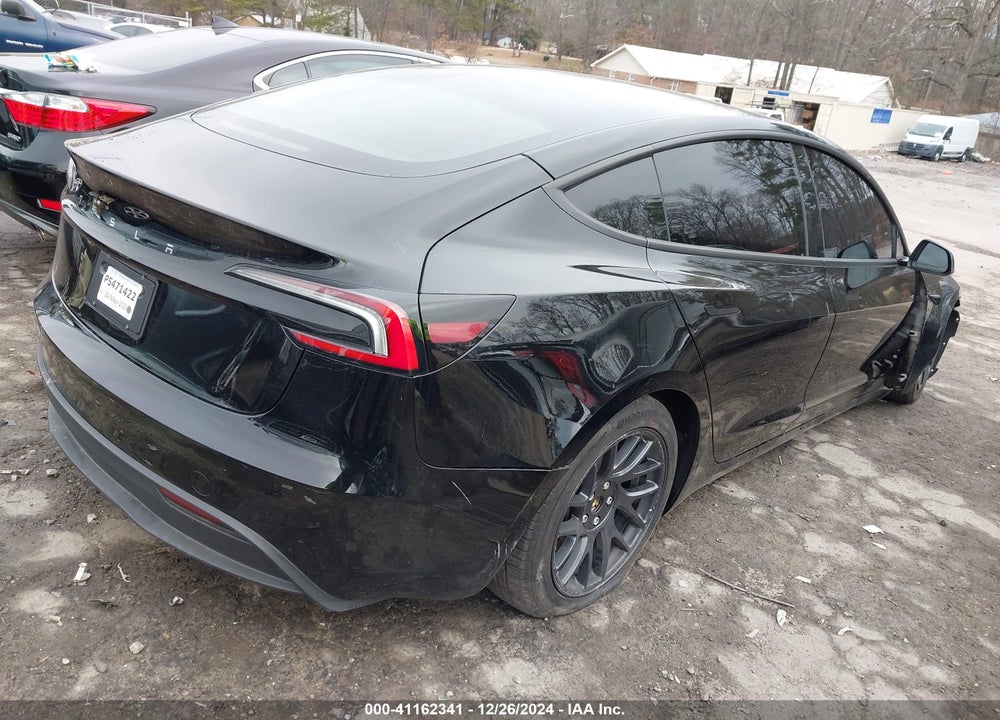 2024 TESLA MODEL 3 REAR-WHEEL DRIVE VIN: 5YJ3E1EA8RF732543