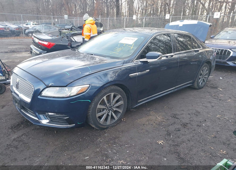2017 LINCOLN CONTINENTAL VIN: 1LN6L9PK3H5602916