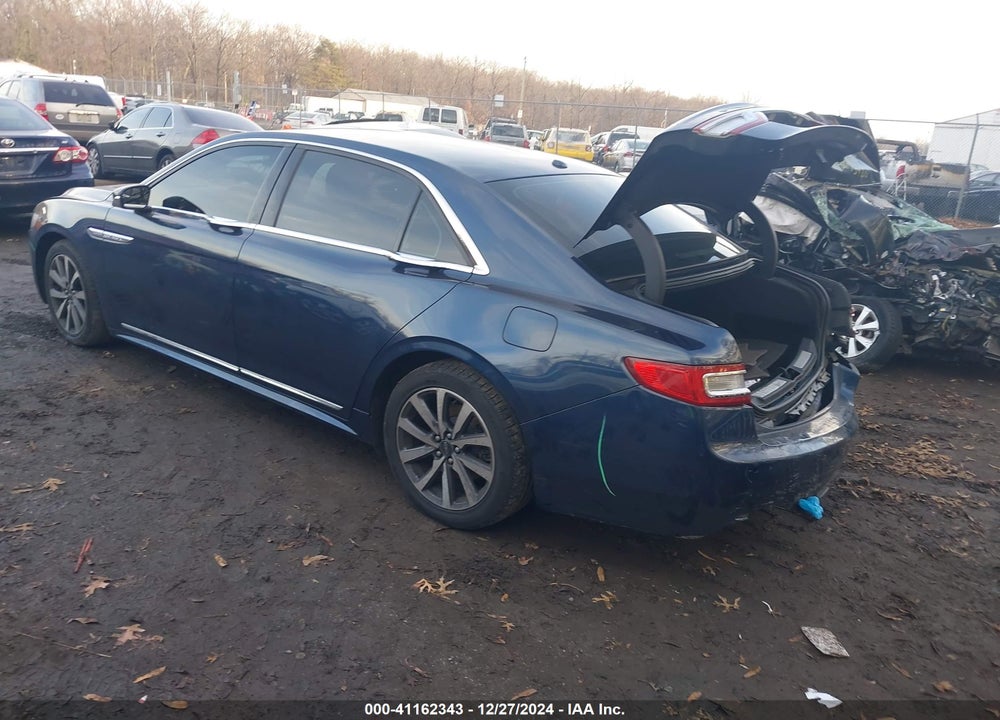 2017 LINCOLN CONTINENTAL VIN: 1LN6L9PK3H5602916