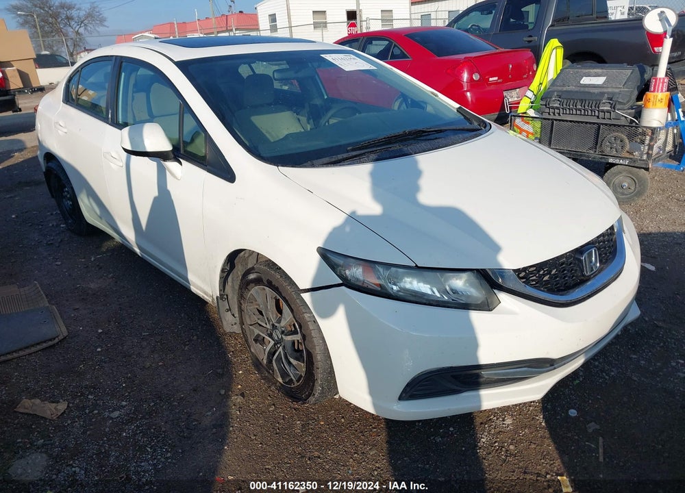 2013 HONDA CIVIC EX VIN: 19XFB2F88DE077077