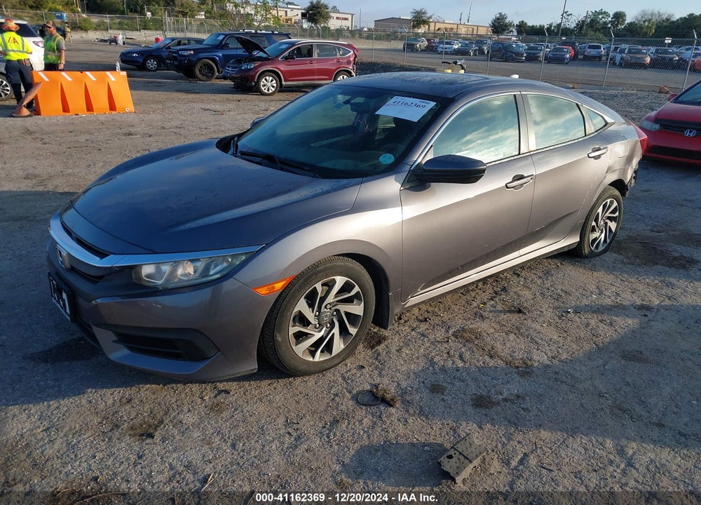 2018 HONDA CIVIC EX VIN: 19XFC2F75JE033652