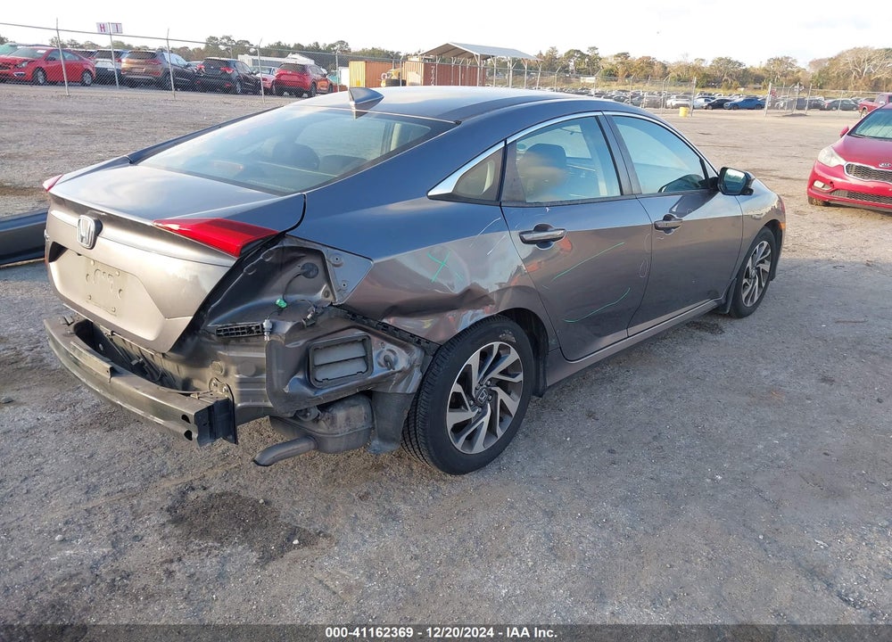 2018 HONDA CIVIC EX VIN: 19XFC2F75JE033652