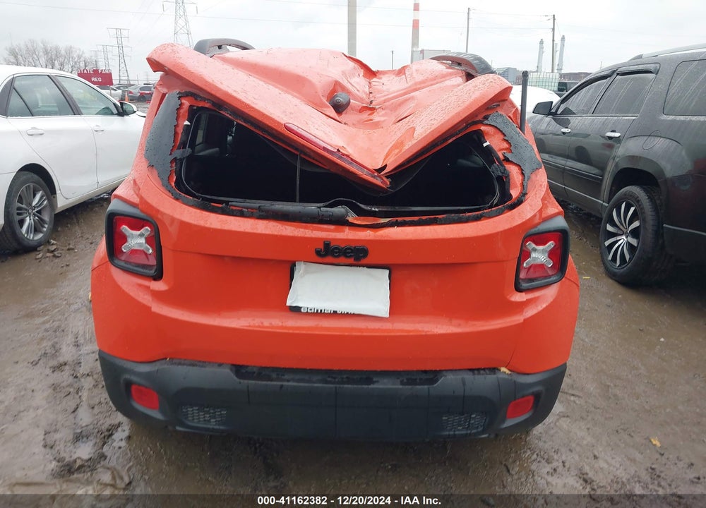 2017 JEEP RENEGADE ALTITUDE FWD VIN: ZACCJABB1HPF70447
