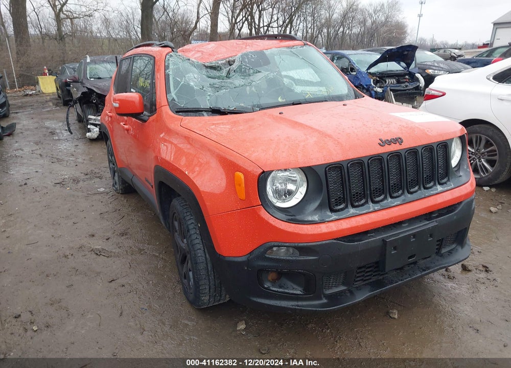2017 JEEP RENEGADE ALTITUDE FWD VIN: ZACCJABB1HPF70447