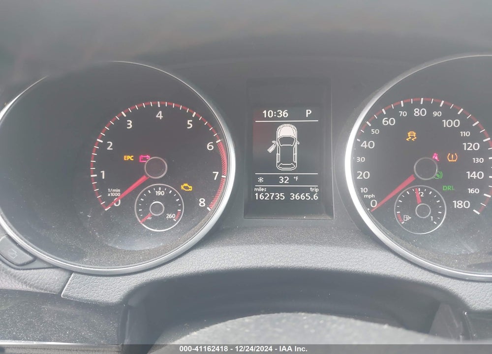 2011 VOLKSWAGEN GTI VIN: WVWHD7AJ5BW274253