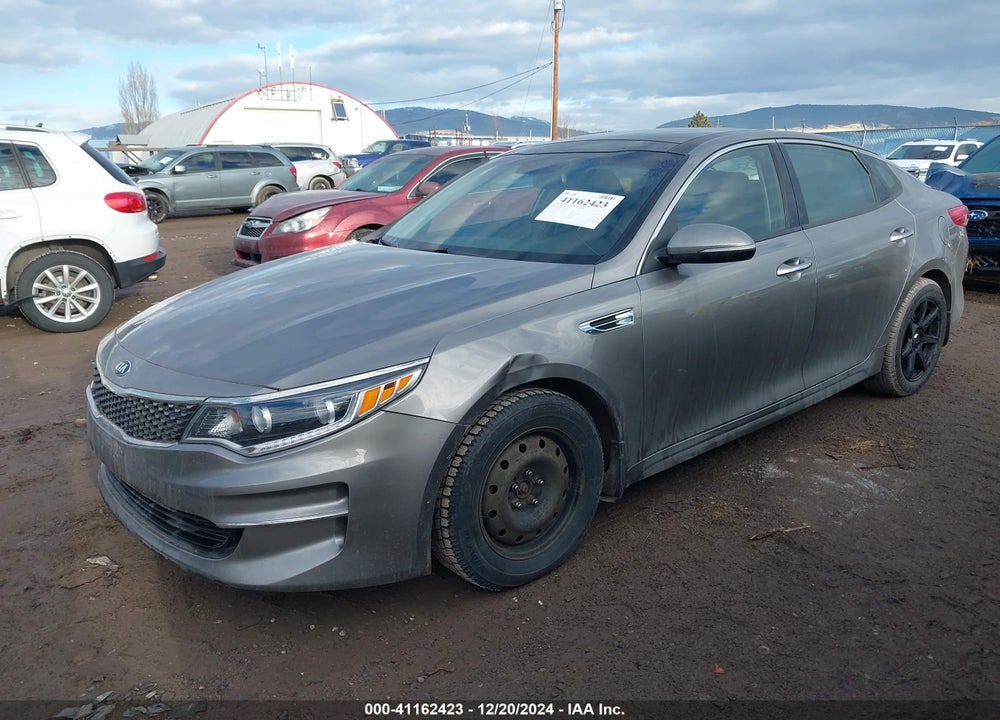 2016 KIA OPTIMA VIN: 5XXGU4L38GG091219