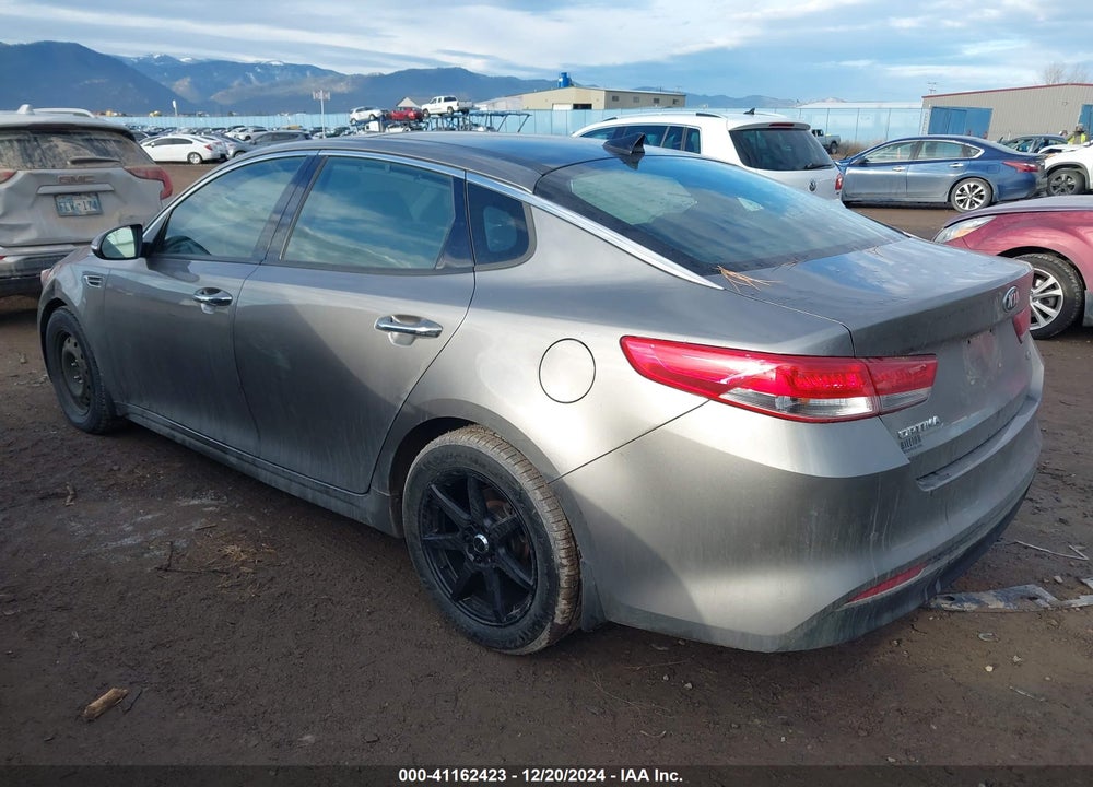 2016 KIA OPTIMA VIN: 5XXGU4L38GG091219