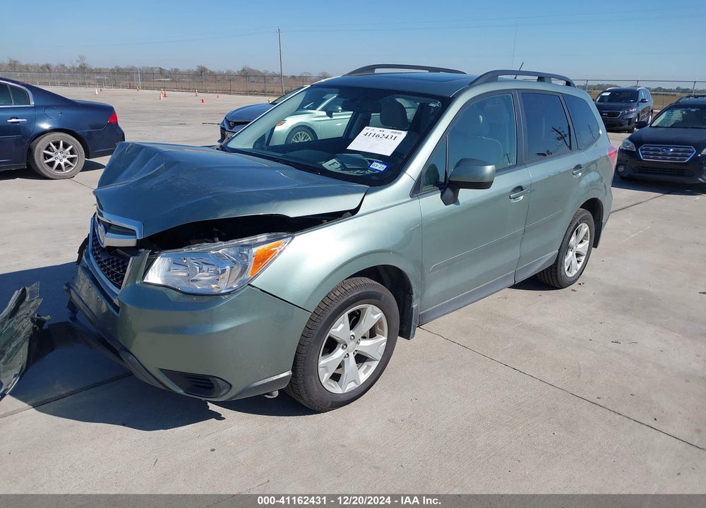 2015 SUBARU FORESTER 2.5I PREMIUM VIN: JF2SJADC1FH592391