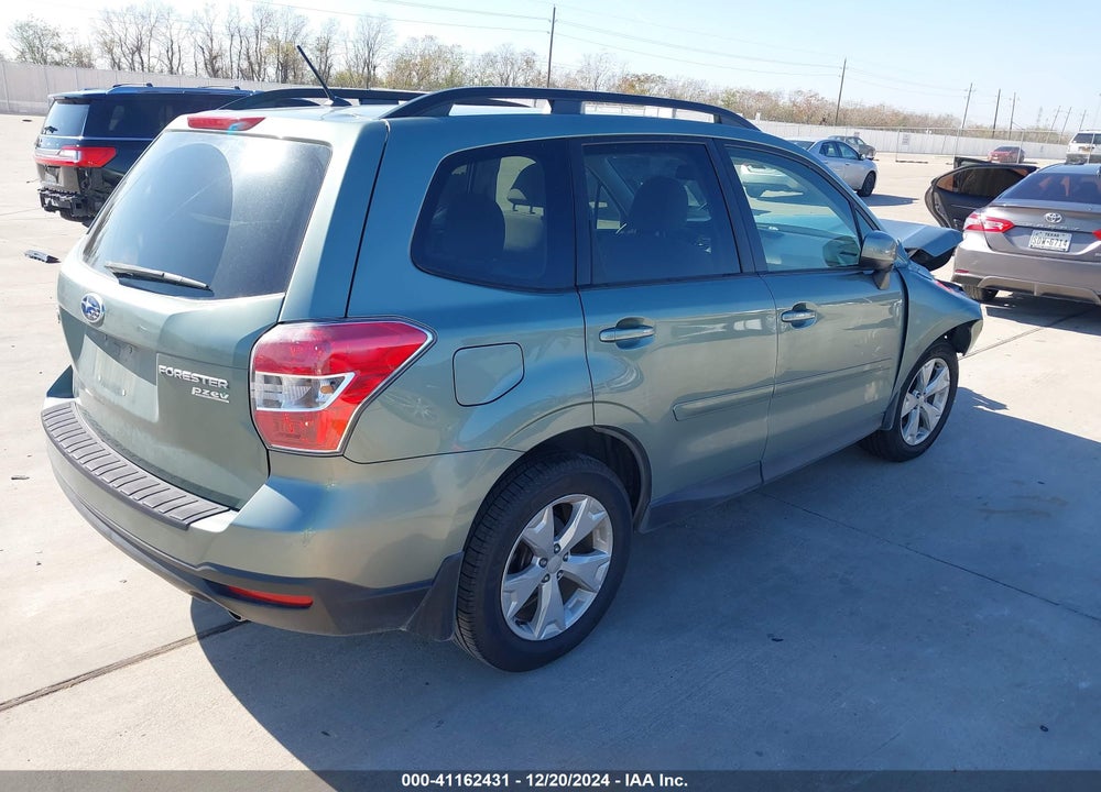 2015 SUBARU FORESTER 2.5I PREMIUM VIN: JF2SJADC1FH592391