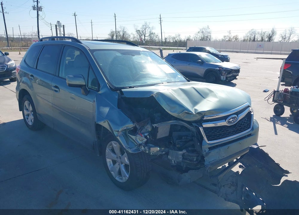 2015 SUBARU FORESTER 2.5I PREMIUM VIN: JF2SJADC1FH592391