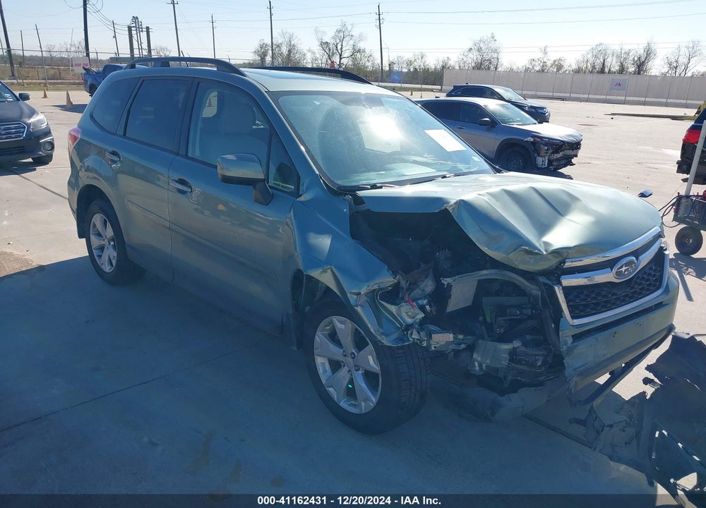 2015 SUBARU FORESTER 2.5I PREMIUM VIN: JF2SJADC1FH592391