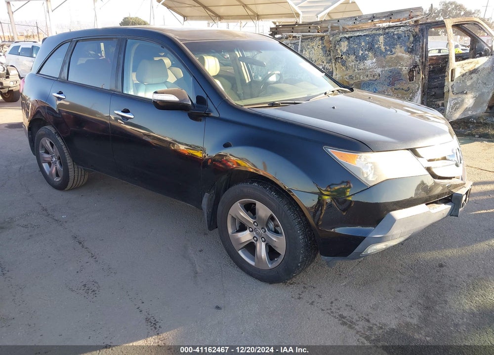 2007 ACURA MDX SPORT PACKAGE VIN: 2HNYD28857H526928